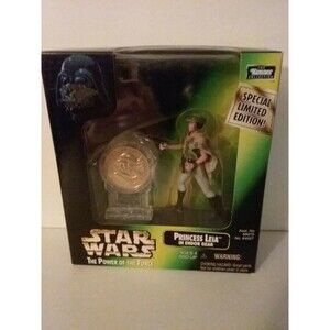 Star Wars The Power Of The Force Princess Leia In Endor Gear Limited Edition